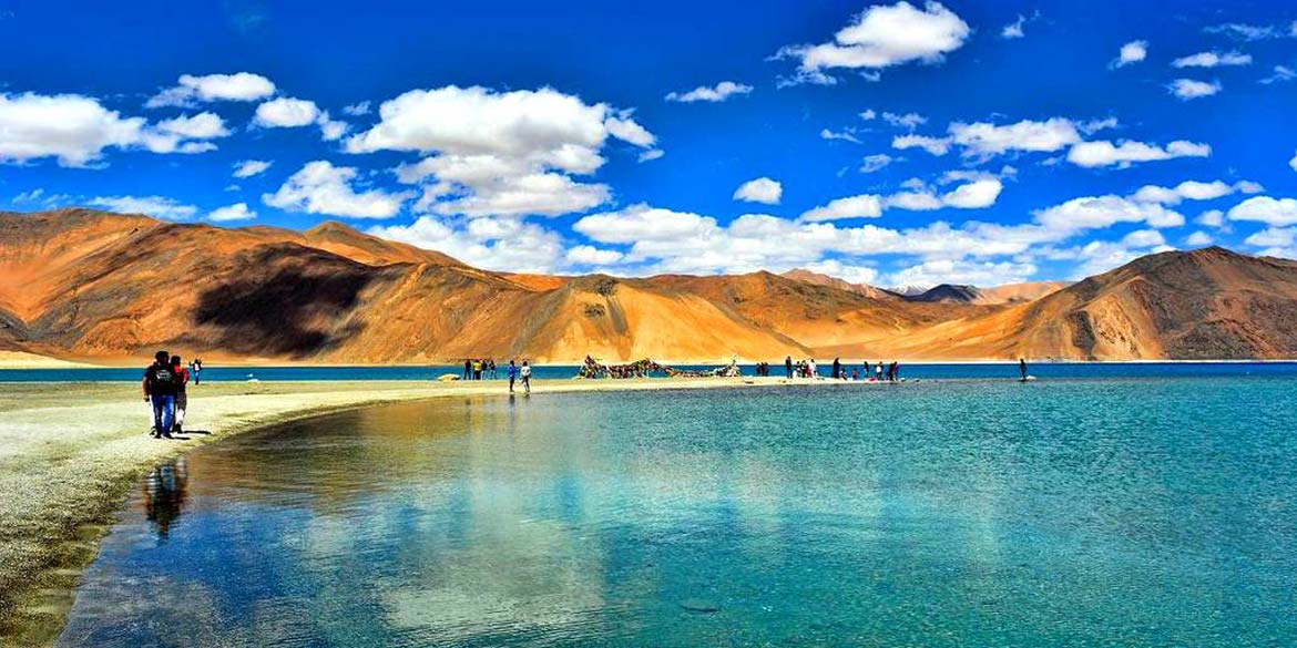 LEH - Pangong Tso – LEH 150 km / 4 ½ hrs each way 